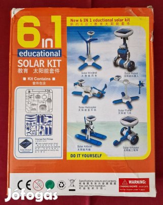 Solar Napelemes játék 6 az 1-ben