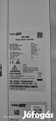 Solaredge SE10K napelem inverter
