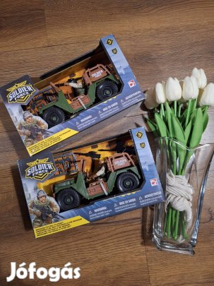 Soldier Force katonai jármű szett 