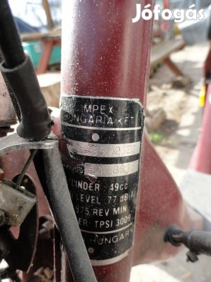 Solex rásegitő motoros kerékpár