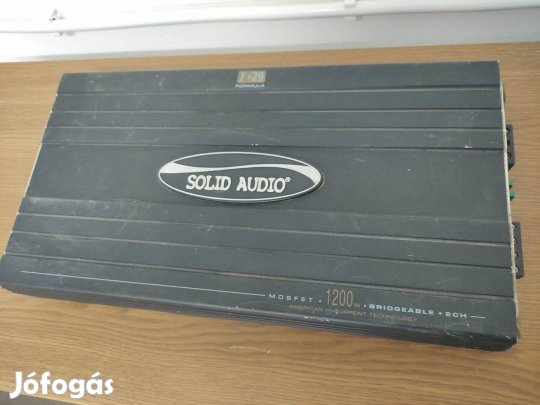 Solid Audio F29 2 csatornás autohifi erősítő hifi 1600watt Kicx Kap29