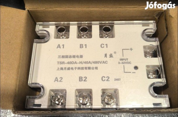 Solid State Relay 40A / 480VAC, 332V DC input