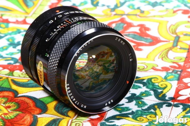 Soligor f2 28mm Canon fd objektív 