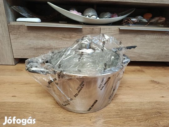 Solingen edény fedővel kosárral Új