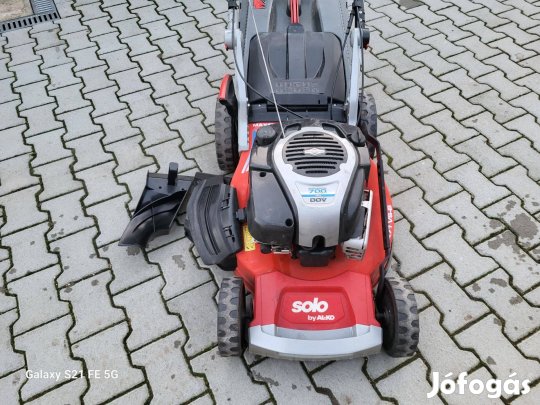 Solo: Briggs motoros - önjáró+gyűjtős+mulcsozós fűnyíró
