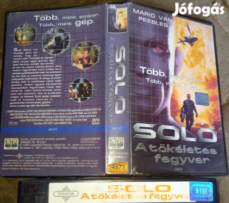 Solo - A tökéletes fegyver - akció vhs