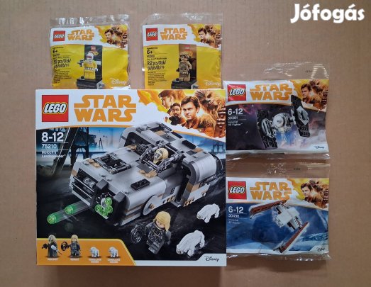 Solo bontatlan Star Wars LEGO 40299 + 40300 + 30381 + 30498 + 75210 ut