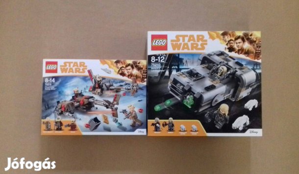 Solo bontatlan Star Wars LEGO 75210 Moloch + 75215 Légrobogók utánvét