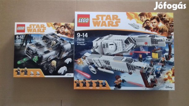 Solo bontatlan Star Wars LEGO 75210 Moloch sikló + 75219 utánvét Fox G