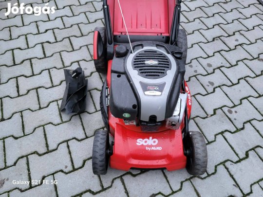 Solo by AL-KO : Briggs motoros - önjáró - mulcsozós + gyűjtős fűnyíró