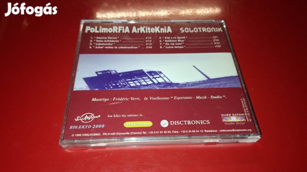 Solotronik Polimorfia Arkiteknia Cd Synth-Pop Minimal