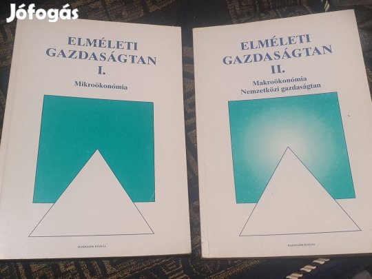 Solt K. -Lázár P.: Elméleti gazdaságtan I-II+Csete-Gönczi: Gazdaságtan