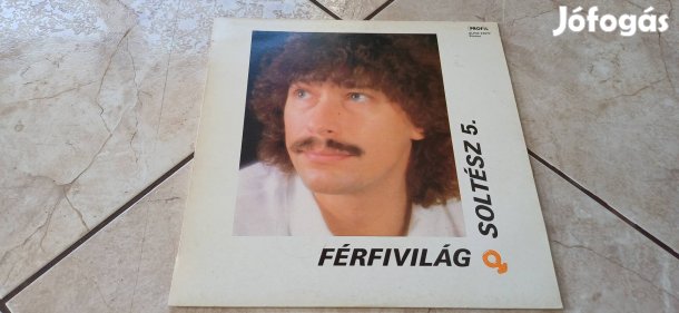 Soltész Rezső Férfivilág bakelit hanglemez