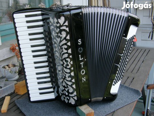 Solton profi olasz 96 b. harmonika tangóharmonika