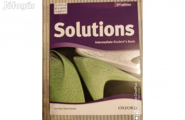 Solutions 2nd Ed. Intermediate angol tankönyv + munkafüzet+CD