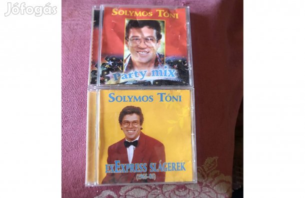 Solymos Tóni zene Cd 3500 Ft /db :Lenti