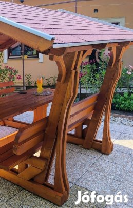 Sombréró nagy 2,5m-es kiülő -10%  filagória, kert pad szaletli bútor 