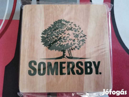 Sommersby poháralátét csomag fából 10db-os: új bontatlan
