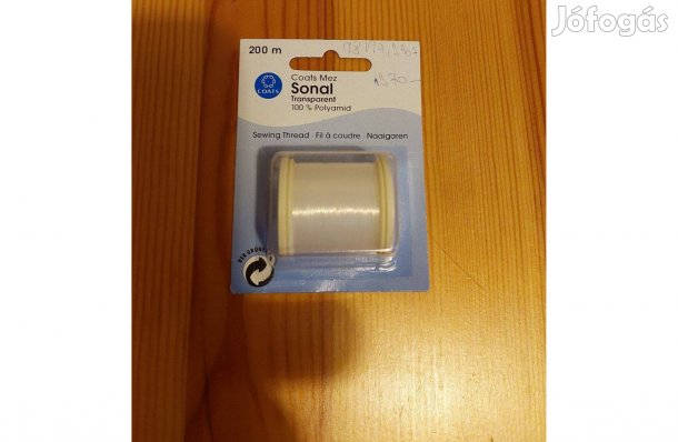 Sonal Transparent 100% polyamid 200m-es cérna