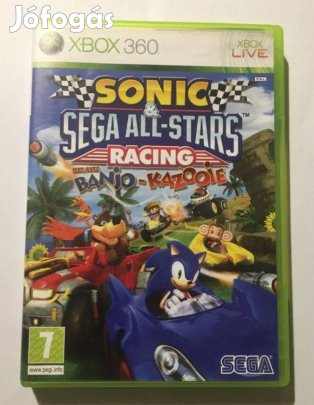 Sonic And Sega Allstars Racing with Banjo-Kazooie Gyári Xbox 360 Játék