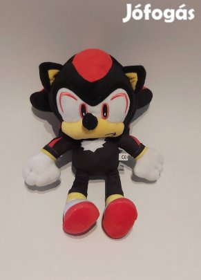 Sonic a Sündisznó Shadow plüss 30 cm Új számlával készleten