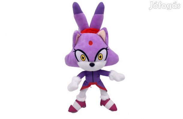 Sonic a sündisznó - Blaze a macska jellegű plüss 28 cm