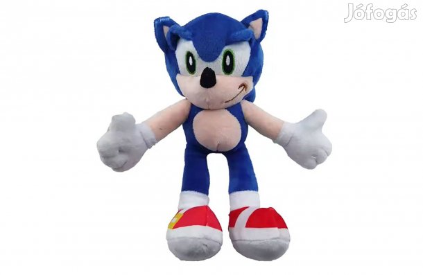 Sonic a sündisznó - Sonic jellegű plüss 15 cm