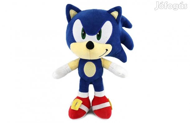 Sonic a sündisznó jellegű plüss 20 cm Új verzió