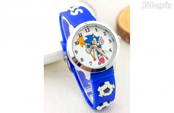 Sonic a sündisznó karóra - kék