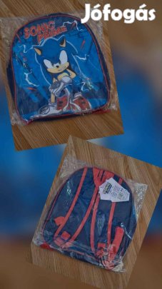 Sonic mintás ovis hátizsák