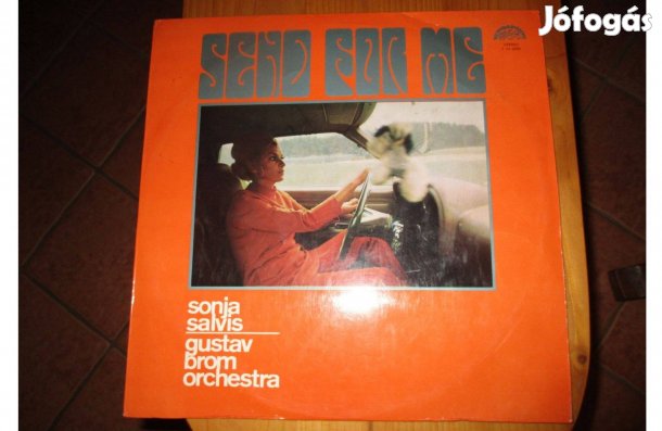 Sonja Salvis Gustav Brom Orchestra bakelit hanglemez eladó
