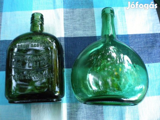 Sonkaüveg pincetok kézifestés antik üveg palackok whisky