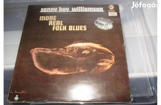Sonny Boy Williamson more real folk blues bakelit hanglemez eladó