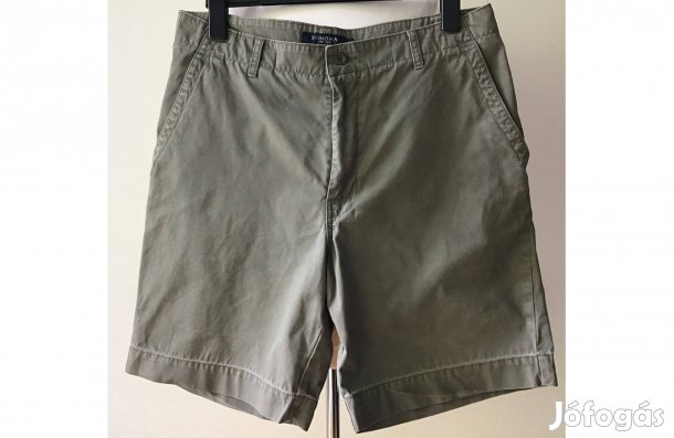 Sonoma- férfi rövidnadrág, short, khaki zöld -36-os (84 cm derék)