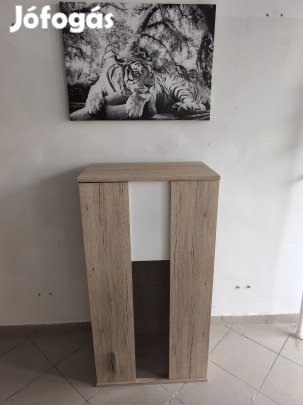 Sonoma színű 1ajtós komód