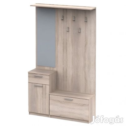 Sonoma tölgy előszobafal 0000111223