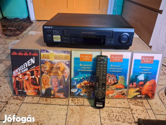 Sony 4 fejes videómagnó