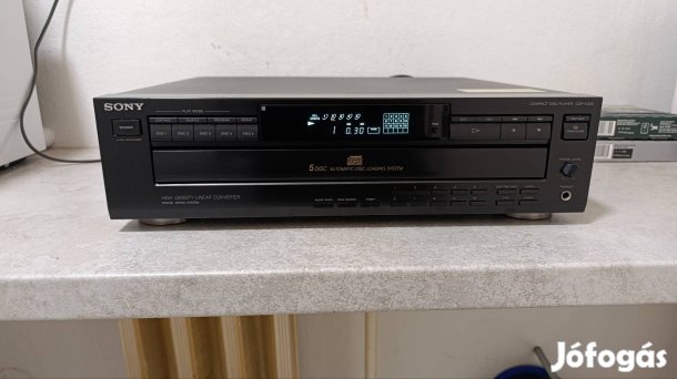 Sony 5 lemezes CD lejátszó újszerű állapotban eladó 