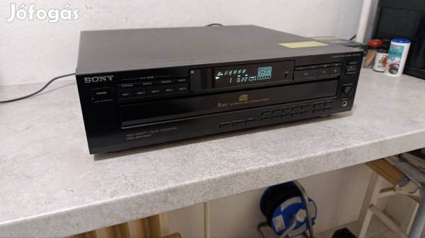 Sony 5 lemezes CD lejátszó újszerű állapotban eladó 