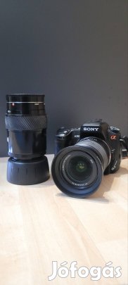 Sony A300 + Minolta 100-200mm + táska