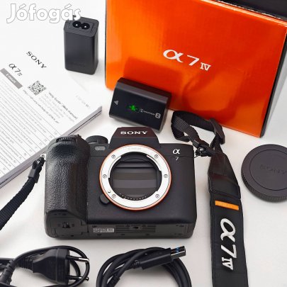 Sony A7 IV 3300 expo fullframe fényképező Alpha A 7 4 A7IV