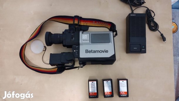 Sony Betamovie BMC-100P videókamera régiség felújításra,alkatrésznek