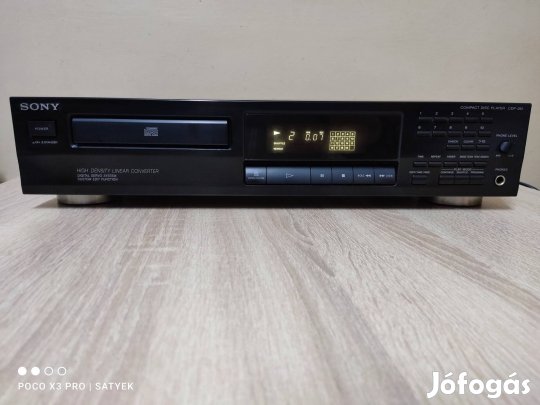 Sony CDP-261 típusú hifi  cd lejátszó  