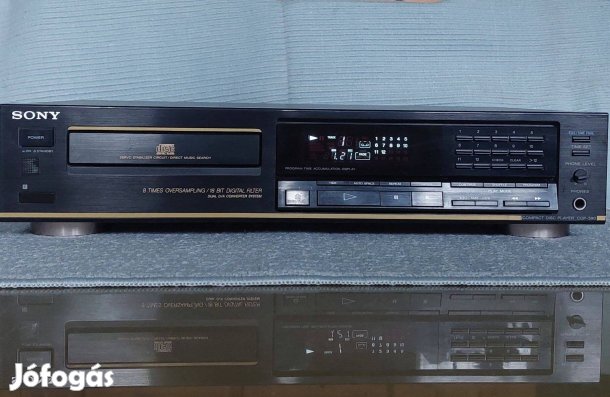 Sony CDP-590 Compact DISC Player CD Lejátszó Sony CD Játszó