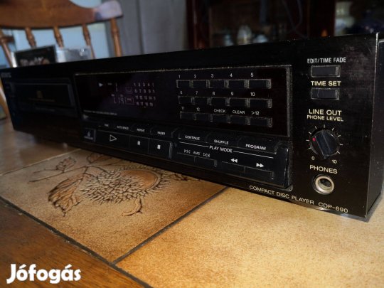 Sony CDP-690 cd lejátszó