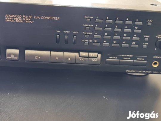 Sony CDP-715 - Megkímélt állapot, friss szerviz!