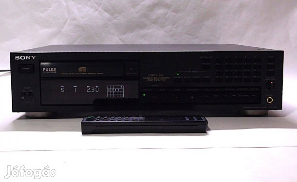 Sony CDP-991 High End Compact Disk Player, prémium asztali CD lejátszó