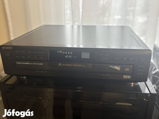 Sony CDP-CE305 CD lejátszó 5 lemezes