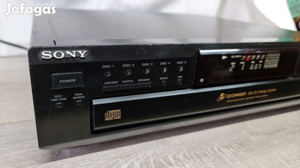 Sony CDP-CE345 5 lemezes cd lejátszó