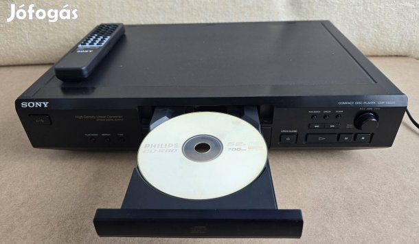 Sony CDP-XE220 CD lejátszó, deck távirányítóval 